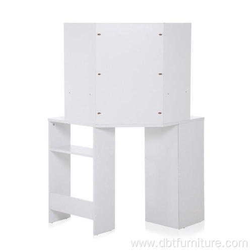 Mirrored Design Melamine Dressing Table